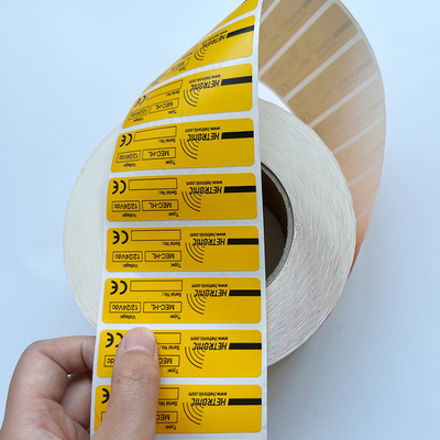 Kundenspezifisches Text-Bild-klebende Druckaufkleber imprägniern Vinylaufkleber-Rolle