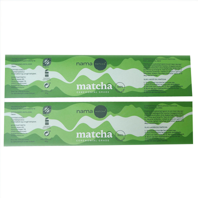 Aufkleber-Verpacken der Lebensmittel Logo Custom Bottle Label Waterproofs klebendes