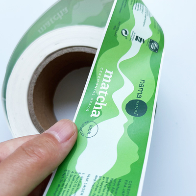 Aufkleber-Verpacken der Lebensmittel Logo Custom Bottle Label Waterproofs klebendes