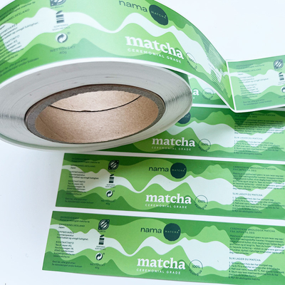 Aufkleber-Verpacken der Lebensmittel Logo Custom Bottle Label Waterproofs klebendes