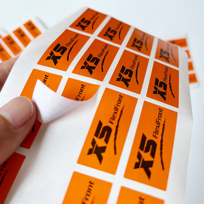 Klebender Farbdruck des kundenspezifischen Eigenmarken-gestrichenen Papiers des Aufkleber-vier