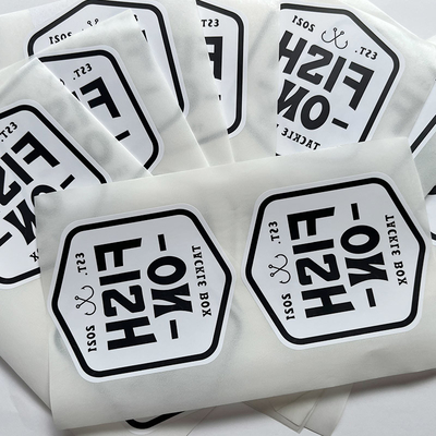 Kundenspezifisches privates überzogenes Thermopapier beschriftet klebendes Aufkleber-Drucken