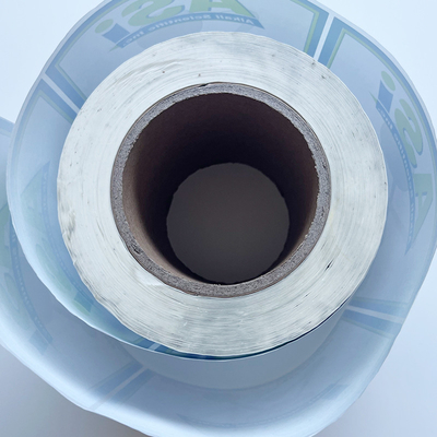 Kundenspezifisches Druckvinylaufkleber-synthetisches Papier stempelschnitt Rolle für Etikettiermaschine