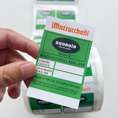 Kundenspezifischer privater Farbdruck-attraktive Aufkleber des gestrichenen Papiers klebender des Aufkleber-3