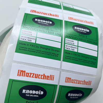 Kundenspezifischer privater Farbdruck-attraktive Aufkleber des gestrichenen Papiers klebender des Aufkleber-3
