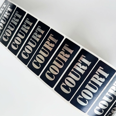 Druck klebende Besetzer-Dichtungs-Aufkleber, Marke kundenspezifischer Logo Sticker Roll