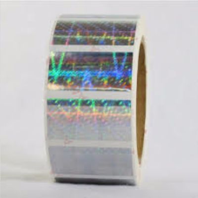 2 * 3cm 2D bewegende Sicherheits-Hologramm-Aufkleber Zerreibens3d