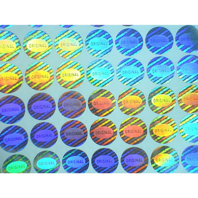 Hologramm-Aufkleber der Sicherheits-3D