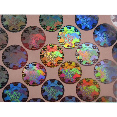 Hologramm-Aufkleber der Sicherheits-3D