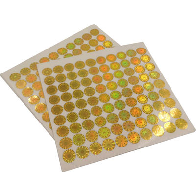 CMYK, das Sicherheits-Hologramm-Aufkleber druckt