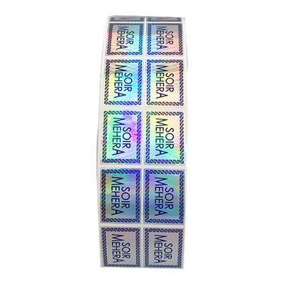 Ganz eigenhändig geschriebe Echtheits-Aufkleber Lasers 3D, echter sicherer Hologramm-Aufkleber