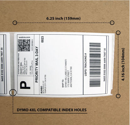 4X6 Zoll 220PCS löschen thermische Aufkleber, leeren Barcode-Aufkleber Rolls