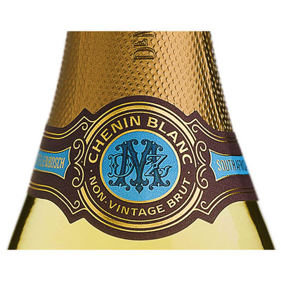 Wasserdichte klebende Vinylwein-Flaschen-Hals-Aufkleber-Hologramm-Bierflasche-Hals-Aufkleber