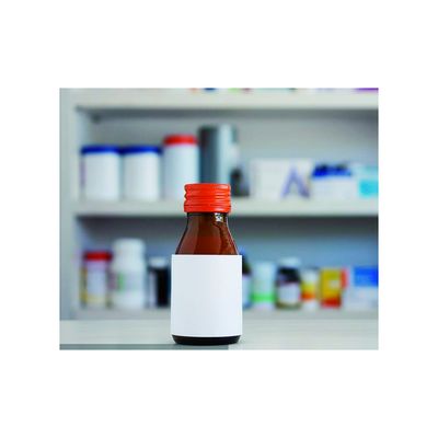 3D Hologramm 10ml Vial Medication Warning Labels, Benadryl-Warnschild