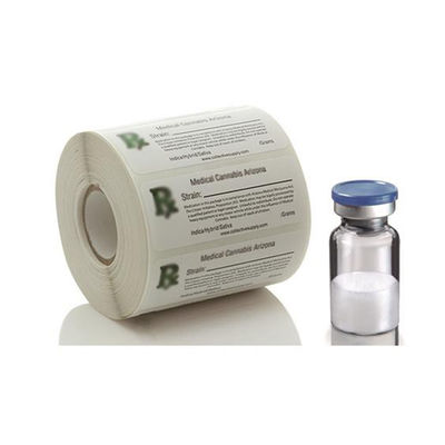 Wasserdichtes 10ml Vial Pharmacy Bottle Labels, Apotheken-Verordnungs-Aufkleber