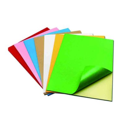 Prämien-Holzschliff-hohes klebendes Aufkleber-Papier-Buchstabe-Größen-Vinylaufkleber-Papier 100% der Farbea4