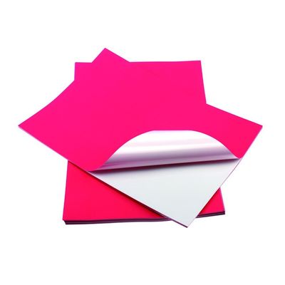 Prämien-Holzschliff-hohes klebendes Aufkleber-Papier-Buchstabe-Größen-Vinylaufkleber-Papier 100% der Farbea4