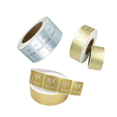 Besetzer-Dichtungs-Aufkleber-Gold des Lippenstift-Parfüm-ätherischen Öls Druckaufkleber vereiteln