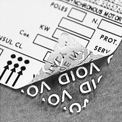 Besetzer-offensichtliche Sicherheits-Aufkleber der Echtheits-ISO9001 für Kosmetik
