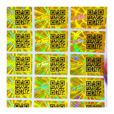 Vinylqr code-Hologramm-Besetzer-offensichtliche Sicherheits-Aufkleber
