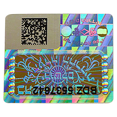 Vinylqr code-Hologramm-Besetzer-offensichtliche Sicherheits-Aufkleber