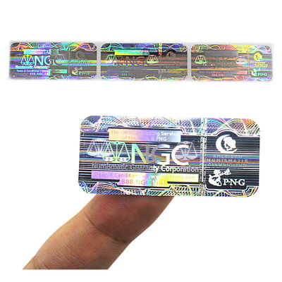 Vinylqr code-Hologramm-Besetzer-offensichtliche Sicherheits-Aufkleber
