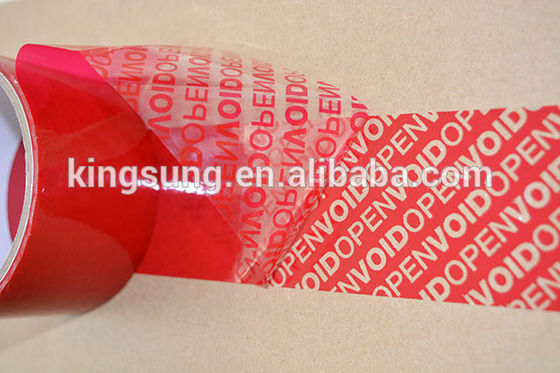 Klebendes BOPP-Angebot, das Sicherheits-Verpackenband druckt