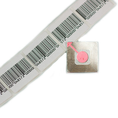 Antibarcode-Aufkleber-Umbau diebstahl Rfs 4*4cm weicher 8,2 MHZ EAS-Sicherheits-Barcode-Aufkleber-Rollen-