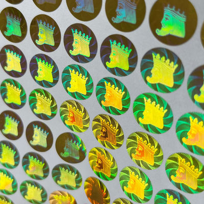 3D, das Besetzer-Dichtungs-Aufkleber-Hologramm-Aufkleber-Aufkleber-Karton-Dichtung druckt