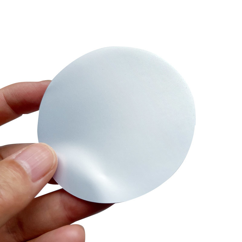 Wasserdichtes Barcode-Aufkleber-Polyester-leere Aufkleber-Rolle PVCs klebendes für thermische Druckübertragung